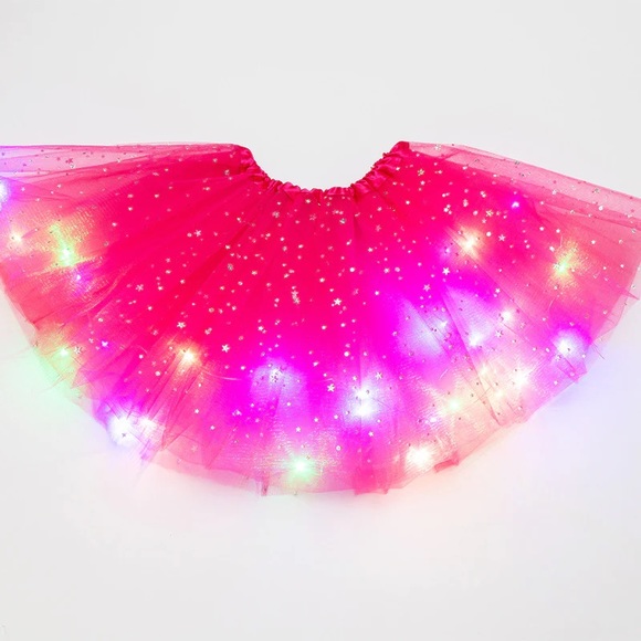 4 FULL LAYER Women's LED tutu skirt length 15.5" Light up tutu  teen/adult tutu - Picture 2 of 11
